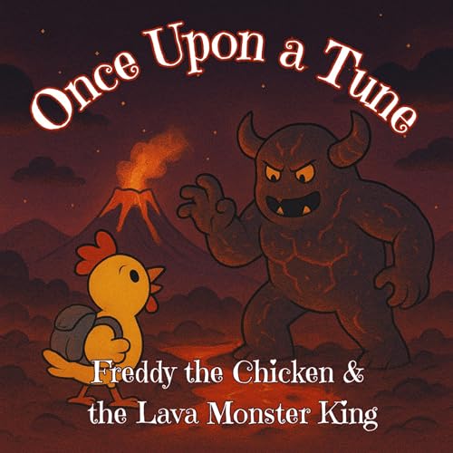 『Freddy the Chicken & The Lava Monster King』のカバーアート