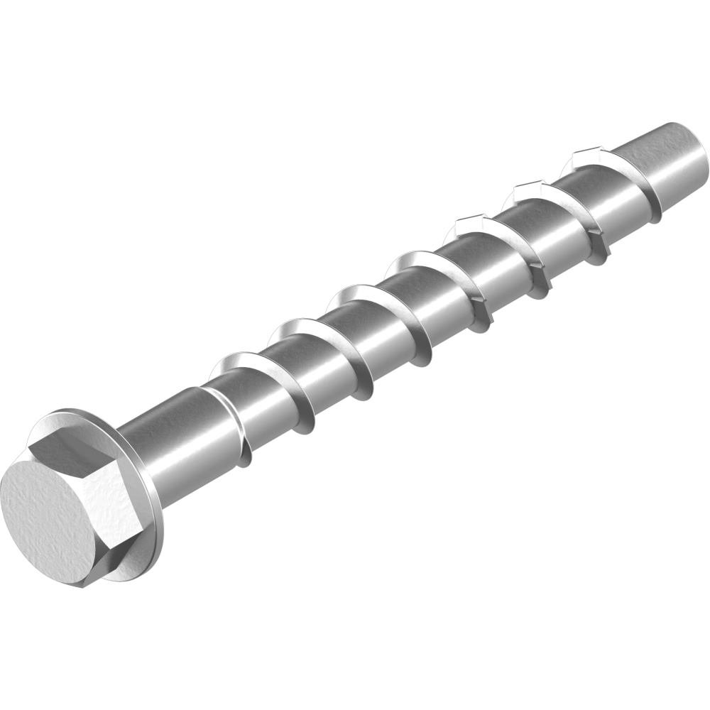 Vis M. tête hexagonale béton inox A4 10x100 pour stopper la rouille des fixations de terrasse