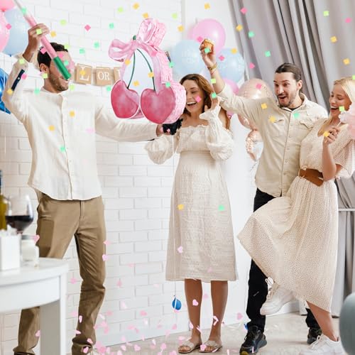 Piñata cerise nœud, cadeau idéal pour décoration de chambre d'enfant - 6