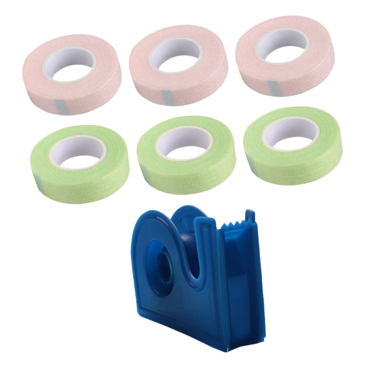 TOVINANNA 7pc Graft Eyelash Tapes Eyelash Extension Tapes Adhesive Lash Fabric Tapes for Beauty Salons Individual Use
