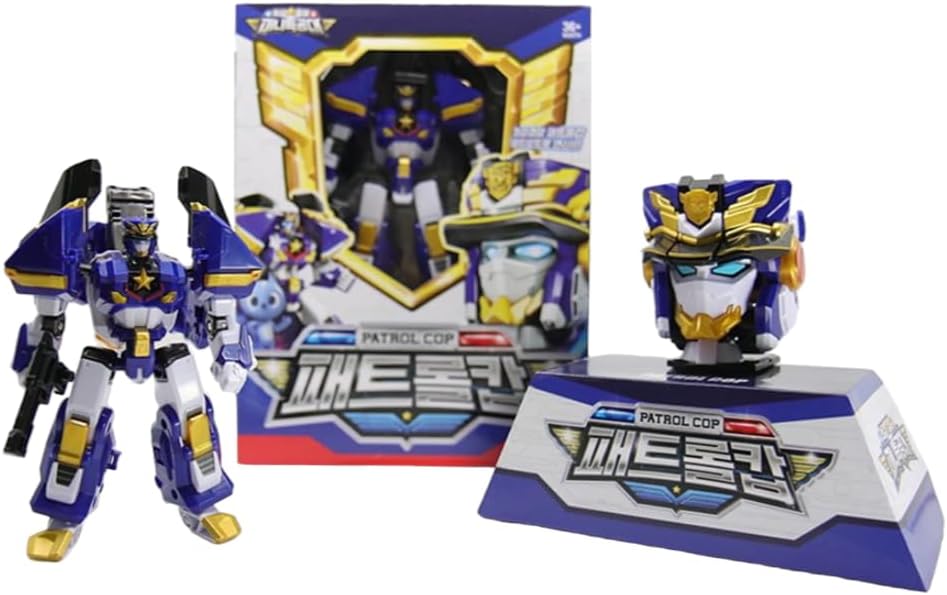Mini Force Season 6 Strongest Police Patrol Cop Robot Toy