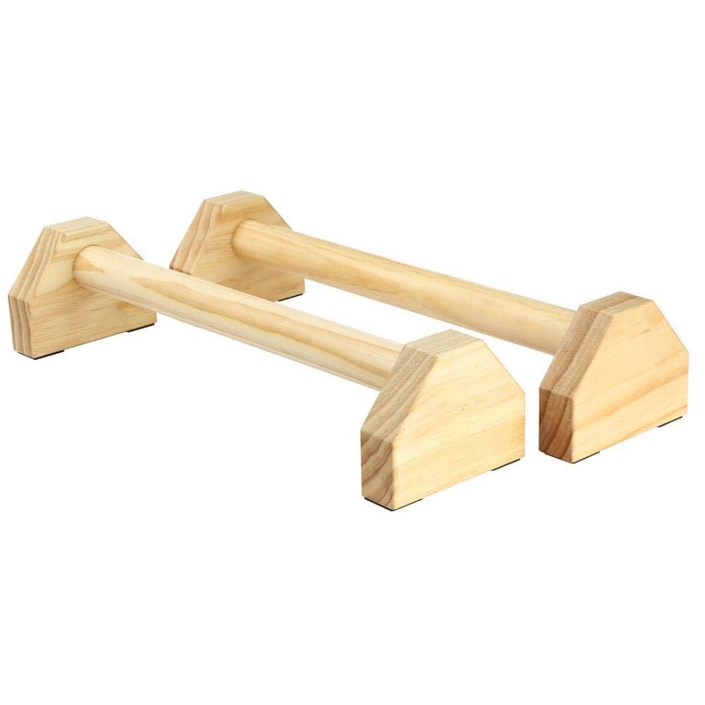 Amazon | プッシュアップバー 倒立バー 木製 腕立て伏せ 体操