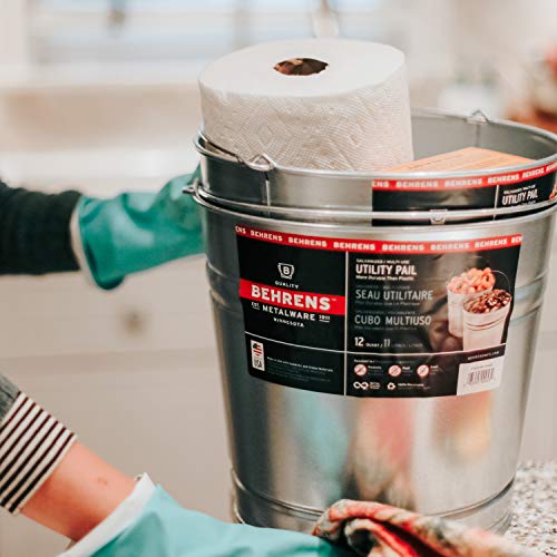 Behrens 1212Gs 12-Quart Galvanized Steel Pail #TOP7