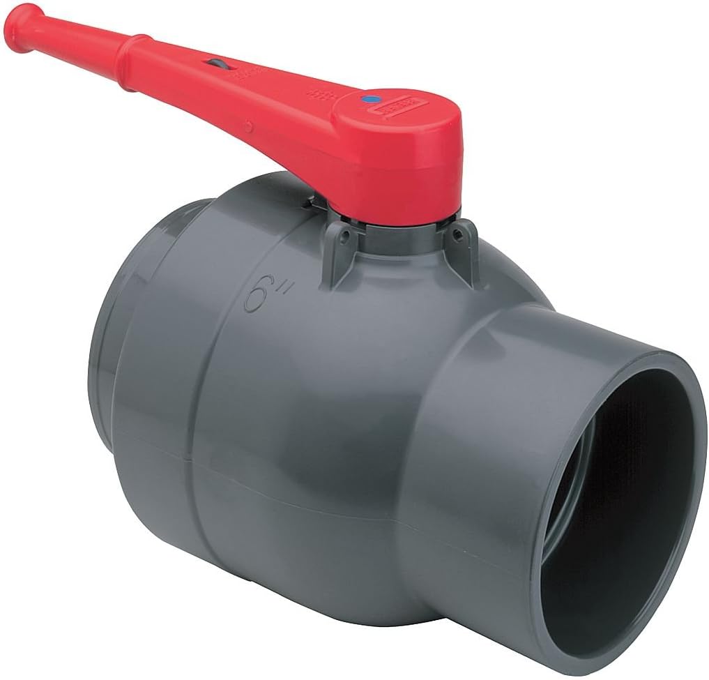 Spears2122-060 PVC Schedule 80 Compact Ball Valves