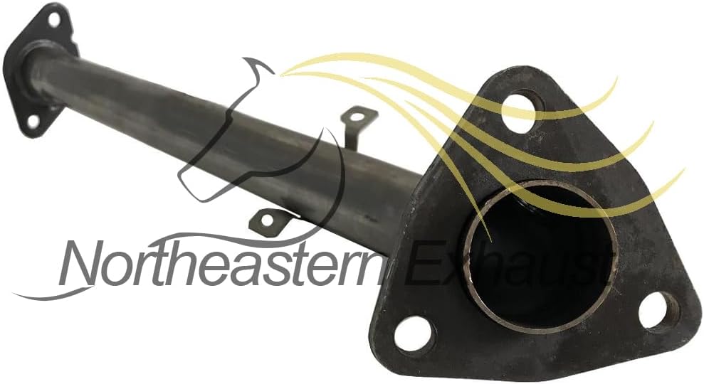 Northeastern Exhaust | Stainless Steel Front Pipe, Muffler Assembly and Resonator Exhaust System Kit Compatible for 1997-2000 Infiniti QX4 3.3L | Free Clamps and Gaskets Included