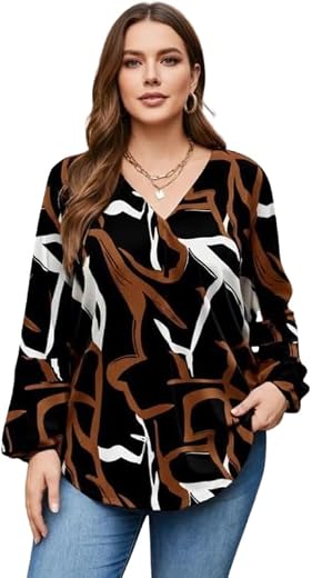 NG NIROMIKA Viscose Rayon Abstract Pattern Top for Women | A Line Tops | Summer Kurta | V-Neck Top | Short Kurti for Wome...