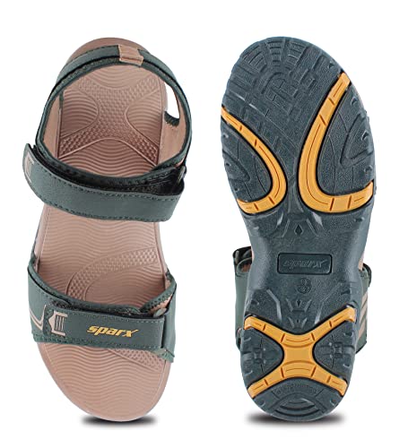 Image of Sparx Men's Sandal, For. Green Camel, 6 UK