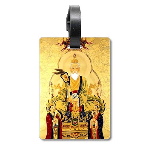 Étiquette d'identification DAO valise sac et bagage dieu chinois