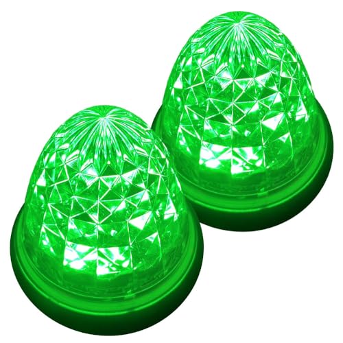 Amazon | 16連LED トラック 24v LED 緑発光 緑 丸形 サイド