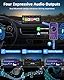 2025 Einzigartig Carplay Display Android Auto Display mit Basishalterung, 10,26 Zoll Auto Bildschirm Car Play Display mit Super link OTA Upgrade Buddy Display GPS Navigation Siri/GOO.gle
