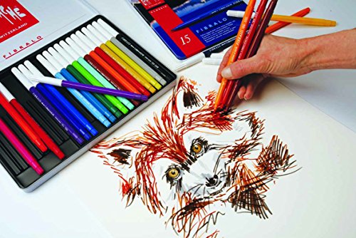 Caran d'Ache FIBRALO 185.310 - Assortimento di 10