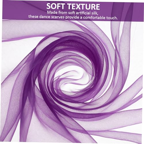 Hemoton Performance Silk Scarves 21 Pcs Juggling Scarves for Boys and Girls Play and Practice4