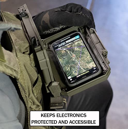 Étui Thyrm DarkVault Comms tactique MOLLE étanche pour smartphone et GPS - 3