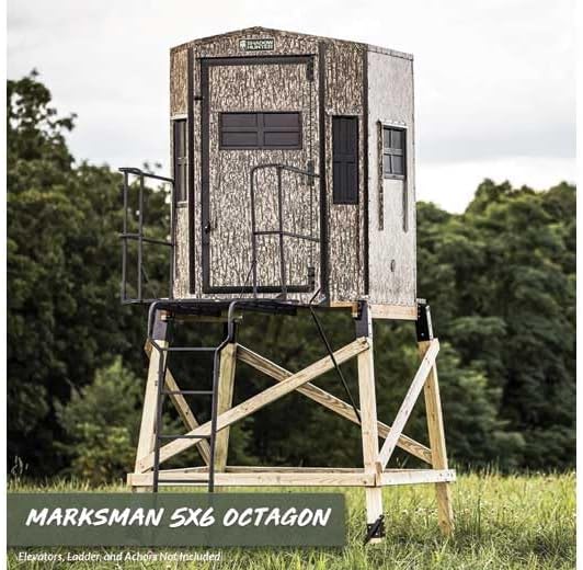 Marksman 5x6 Octagon Hunting Blind Fully Assembled