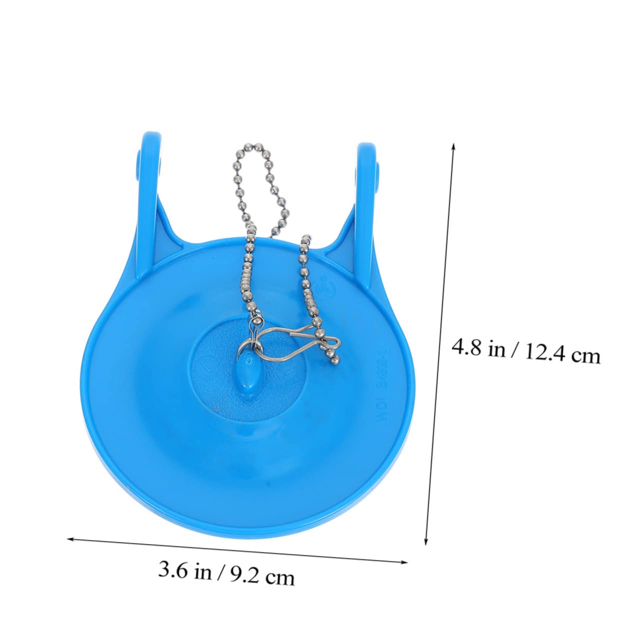 NUOBESTY 3 Sätze Abtropfenventilkautschukstopfen Abtropfen Kette Ersatzteile Für Toilettenklappen Haken Ersatz-toilettenklappe Reparaturteile Für Toiletten Pvc Blau 2 Stücke * 3