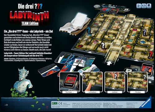 Verrücktes Labyrinth Ravensburger 22685 – Die Drei ??? Team Edition