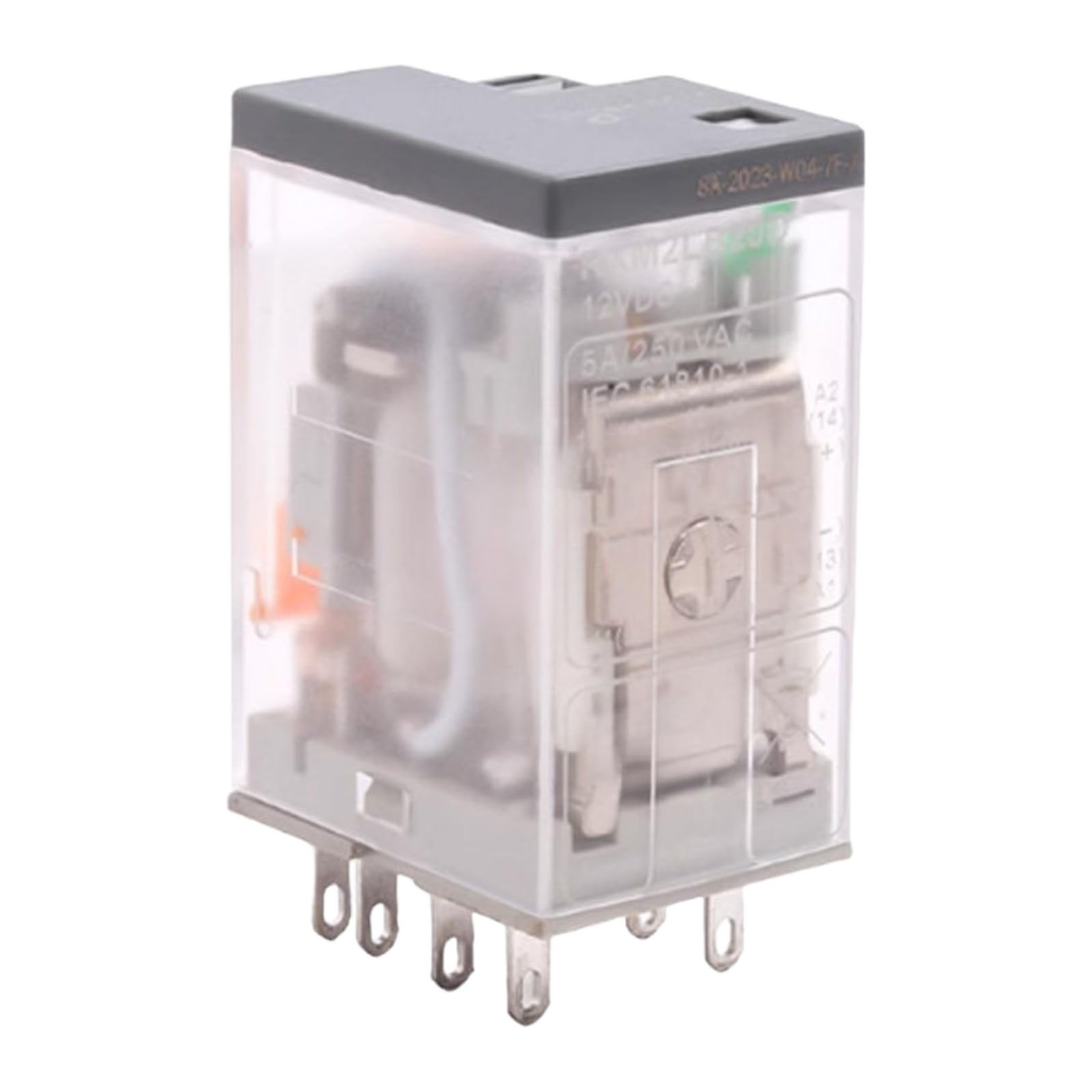 Relais RXM2LB2BD 8 broches DC12V commute 5A de manière stable