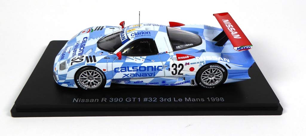 1:43 Scale Nissan R390 GT1 Le Mans 1998 Model Car - #32 Suzuki-Hoshino-Kageyama Edition By Spark