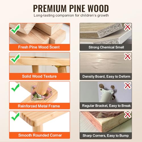 image for VEVOR Sensory Table for Toddlers, Kids Activity Table with 3 Foldable 