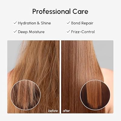 MAREE Deep Conditioning Hair Mask for Damaged Hair Treatment Keratin Hair Care for Hydrating Growth Repair Moisturizing Dry Curly Color Refreshing Tratamiento Mascarilla Para el Cabello Seco