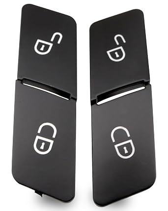 ANODZU Interior Door Lock Switch Button Fit for Mercedes Benz ML W166 B Class W246 C Class W204 E Class W212 CLA W117 GLK X204 GL X166 CLS W218, Replace 2049058402, Left & Right