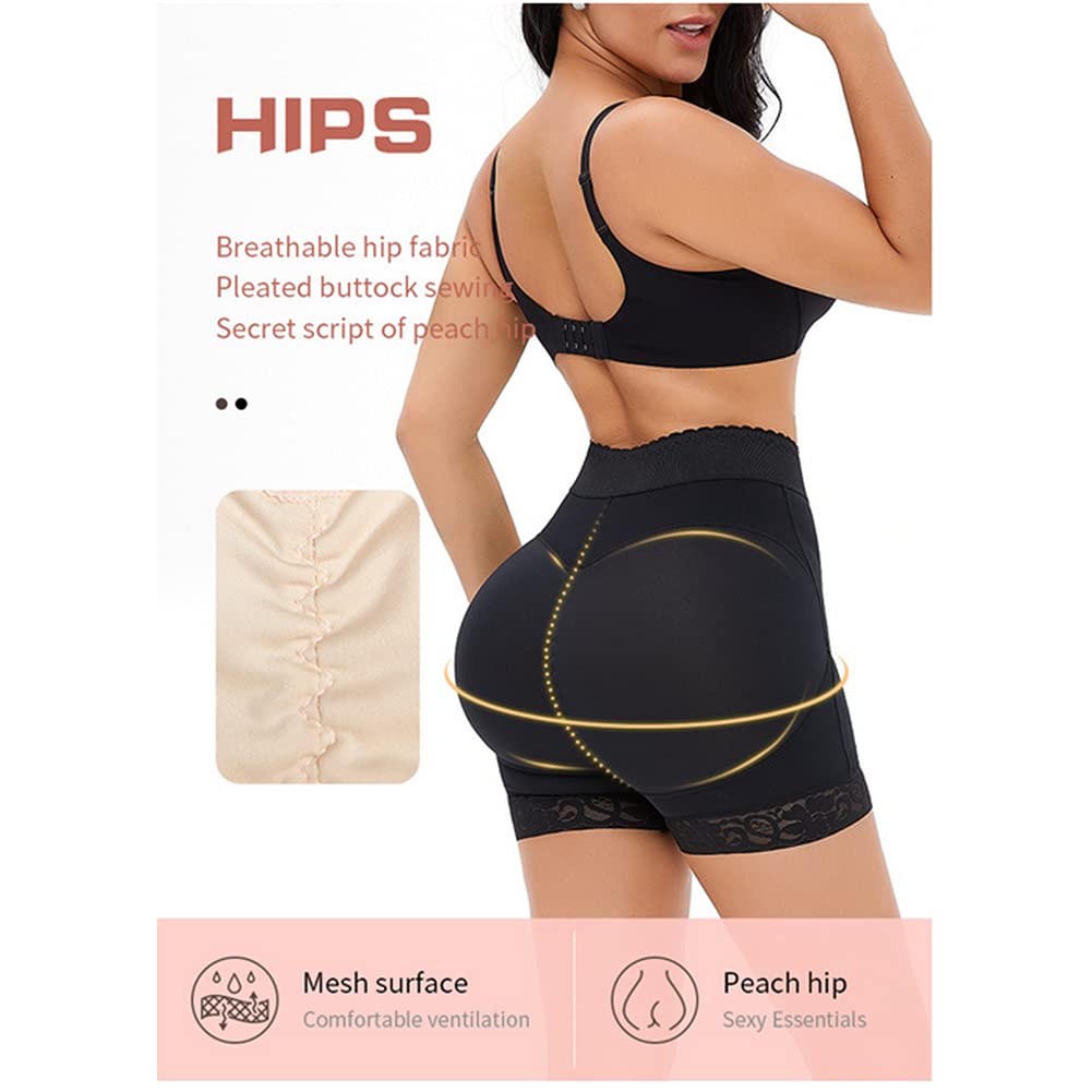 Body Shaper con Cerniera a Vita Alta, Brucia Grassi, Dimagrante, Controllo della Pancia, Sollevatore di Glutei, Sollevatore di Glutei per Donne(Nero-6X-Large