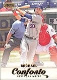 2017 TOPPS STADIUM CLUB GOLD FOIL #110 MICHAEL CONFORTO NEW YORK METS BASEBALL OFFICIAL TRADING CARD OF MLB