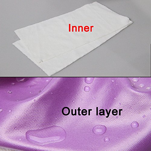 Teamoy 4Pcs Washable Female Dog Diapers, Reusable Doggie Diaper Wraps For Female Dogs, Super-Absorbent And Comfortable, Xs #TOP5