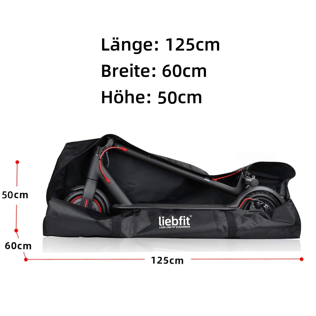 Borsa da trasporto per scooter elettrico Borsa pieghevole Borsa da trasporto Borsa protettiva Custodia per borsa da viaggio universale per scooter elettrico Xiaomi Segway Ninebot Viron NIU So