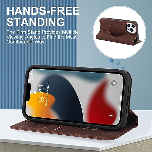 QLTYPRI Wallet Case for iPhone 15 Pro Max 6.7 inch Compatible with Magsafe Charger - Image 4
