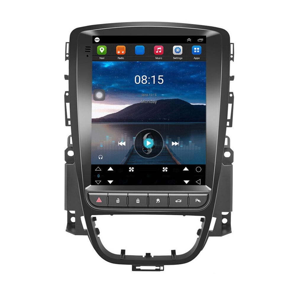 Radio samochodowe Nawigacja GPS, WiFi, Asudaro radio samochodowe Android 13, 9,7 cala, GPS NAVI 2+32 G z kamerą, 8 świateł, kompatybilne z O*p-elA-s*tra J, EXCELLEVERano 2010-2014