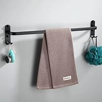 Towel Rail, 60CM Towel Rail Self Adhesive, Towel Rack Towel Rail Wall Mounted, Hand Towel Holder Bathroom Towel Rail, Three-rod Towel Rails Bathroom Towel Holder for Bathroom Kitchen