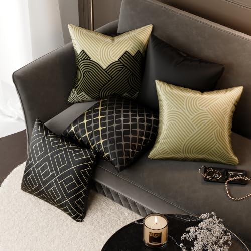 Image of Stoa Paris Cushion Cover Set of 5, Home Decor for Sofa, Bed & Living Room, Digital Printed Cushion Cover 16 Inch x 16 Inch, Soft Touch Finish, Hidden Zip Closure, Anastasia's Waltz - Anastasia
