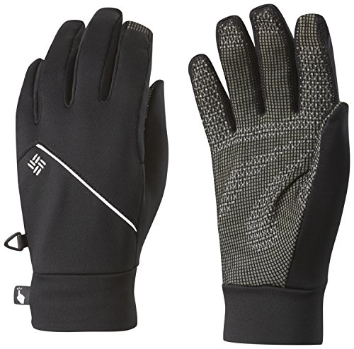 Columbia Men's Trail Summit Running Glove, Black, Small/Medium