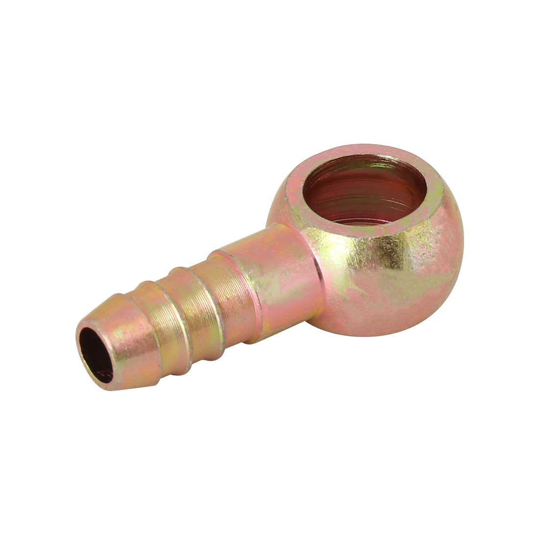 X AUTOHAUX 11.3mm ID Manguera Púa 14mm Banjo Montaje Combustible Adaptador para Coche 5uds