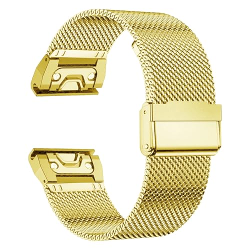 Bracelet en acier inoxydable de luxe pour Garmin Fenix 7X et Enduro