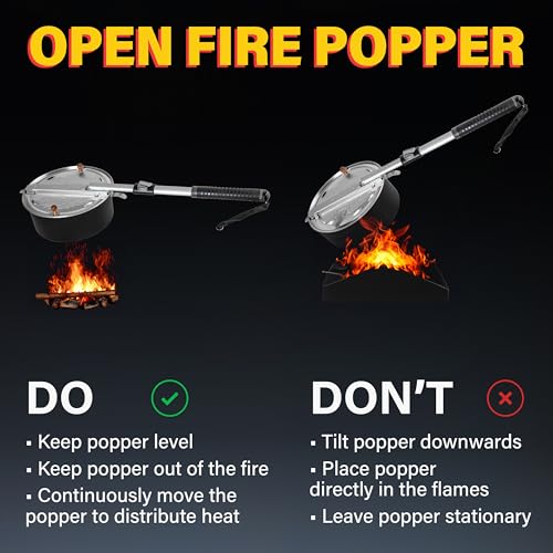 Wabash Valley Farms 127608 Campfire Popcorn Popper Starter Kit thumb #2