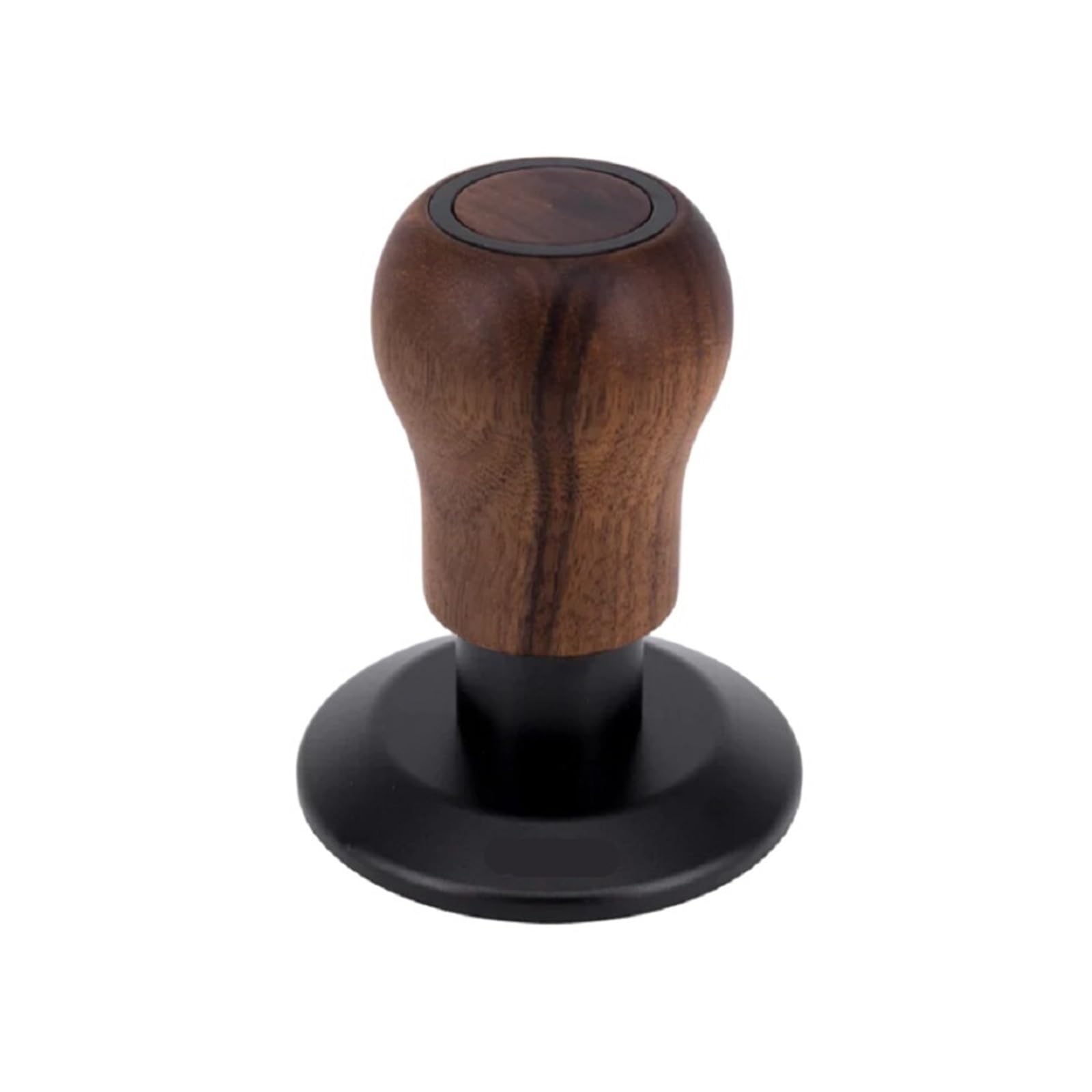 Accesorio For Máquina De Café Tamper Con Resorte Y Mango De Madera. Compatible Con WPM De 58 Mm.