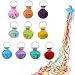 10 Pieces Throw Streamers Party Streamers Confetti Colorful Throw Streamers for Birthday Wedding Graduation Party Favors Supplies