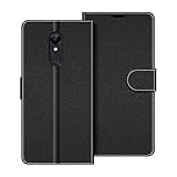 COODIO Funda Xiaomi Redmi 5 con Tapa, Funda Movil Xiaomi Redmi 5, Funda Libro Xiaomi Redmi 5 Carcasa Magnético Funda para Xiaomi Redmi 5, Negro