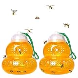 Características: La trampa para avispas es muy duradera y se puede usar en varias temporadas para ayudarlo a lidiar con diferentes plagas en diferentes estaciones. Las trampas para abejas son difíciles de desbordar, fáciles de rellenar y limpiar.