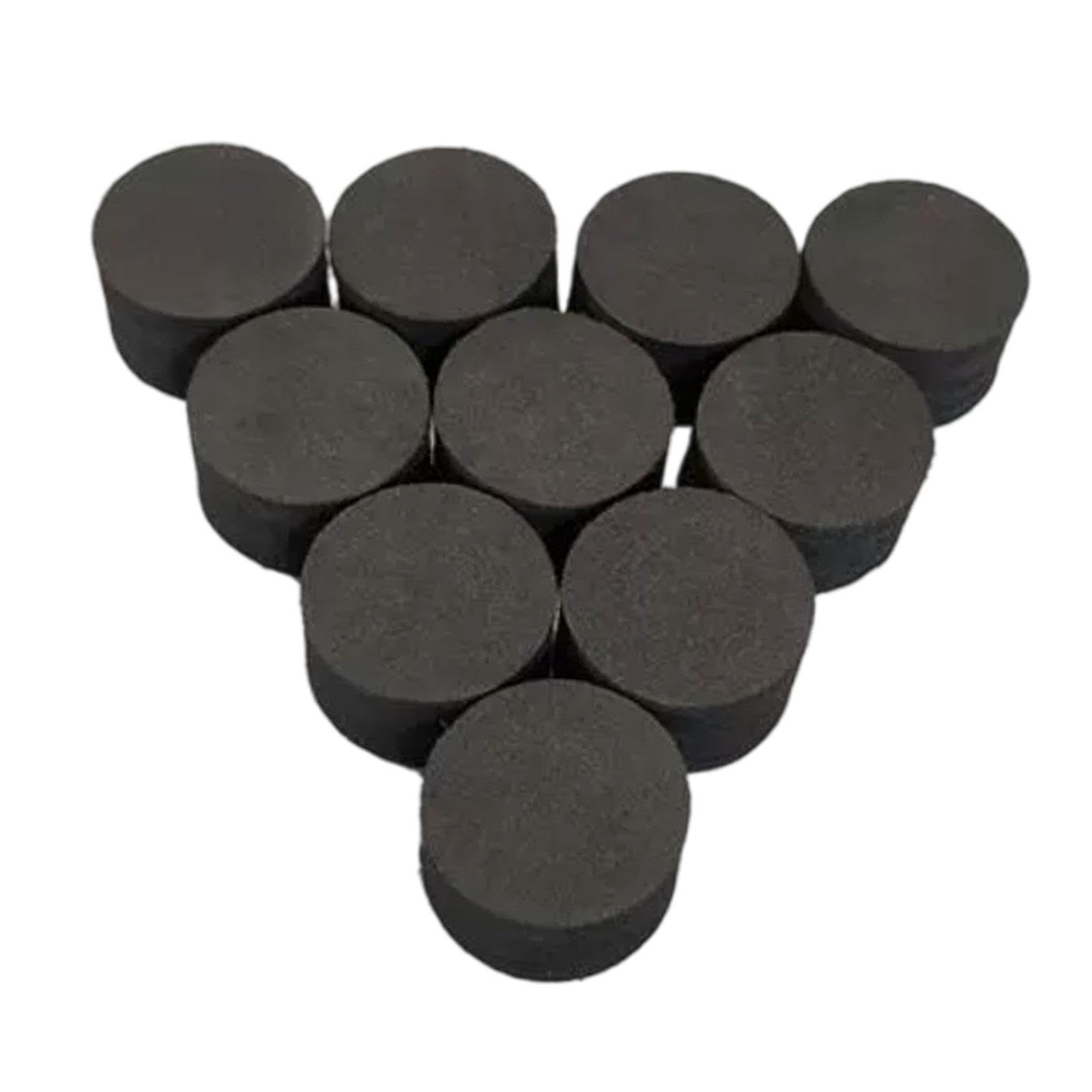 10 Stück Elektronische Drum Pads Und Schwammzylinder Trigger mit Kleberückseite Percussion Trigger Zubehör Zum Leisen Üben Und Verbessern Der Geschwin, 28 X 20 Mm