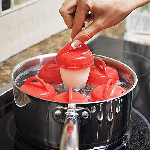 MAGIC EGG SILICONE EGG BOIL OVOS COZIDOS SEM A CASCA