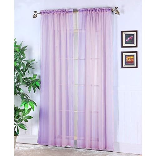 Sheer Curtains For Bedroom Amazon Com