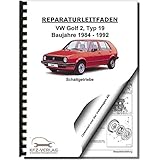 VW Golf 2 Typ 19 (83-92) 5 Gang Schaltgetriebe 020 Kupplung Reparaturanleitung