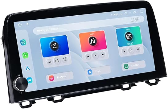Dasaita 8GB+256GB Car Stereo for Honda CRV 2017-2022 with Volume Knobs