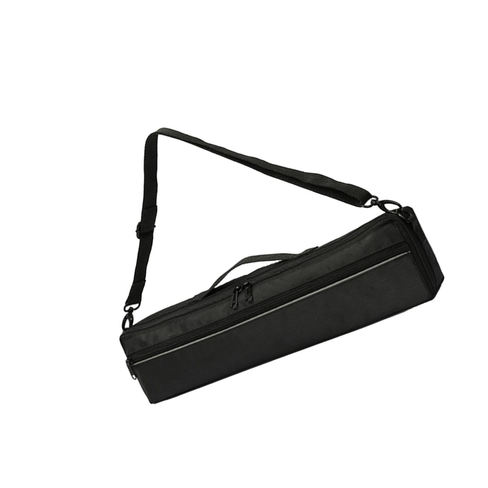 Colcolo Funda para Flauta de 17 Agujeros, Funda de Transporte, Lona con Correa para El Hombro
