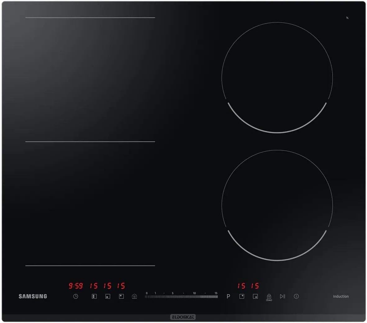 Samsung NZ64R3747BK Piano cottura Samsung NZ64R3747BK Piano cottura