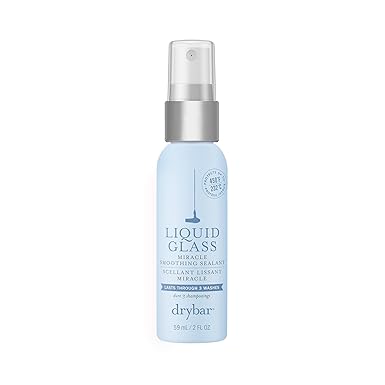 Drybar Liquid Glass Moisture-Rich Miracle Smoothing Sealant | Heat Protectant for Hair, Lasts Through 3 Washes for Long-Lasting Frizz Resistance and High-Shine Finish