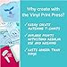 We R Memory Keepers, Vinyl Print Press, All-in-One Kit with Silkscreen Frames and Iron On Vinyl Sheets, Create Custom T-Shirts, Books and All Your Favorite HTV Projects